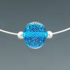Aquamarine Sparkling Omega Necklace by Becky Congdon