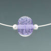 Lavender Sparkling Omega Necklace by Becky Congdon