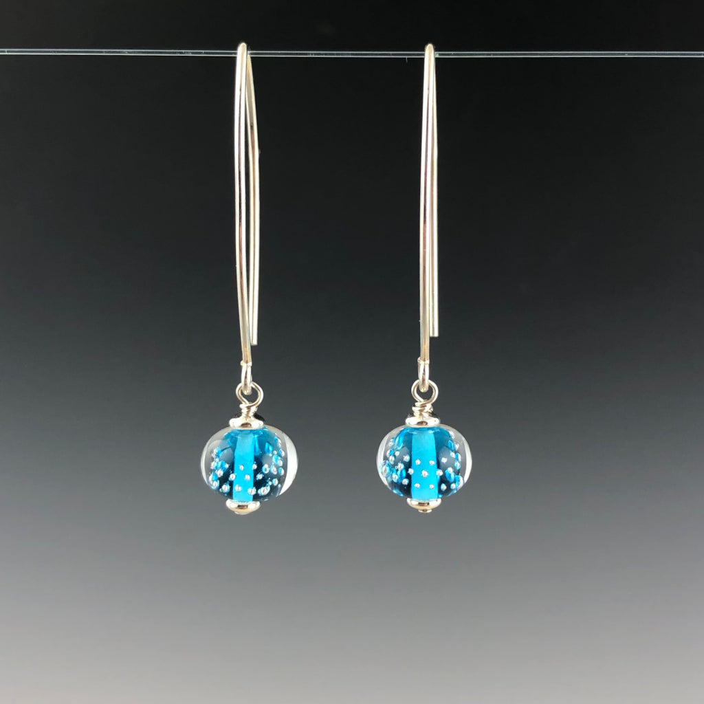 Sparkling Earrings (Long Ear Wires)