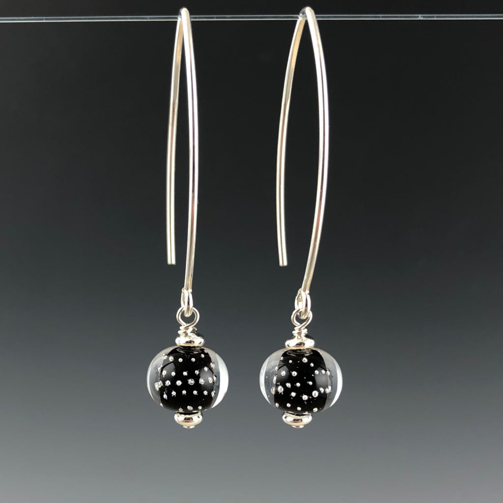 Sparkling Earrings (Long Ear Wires)